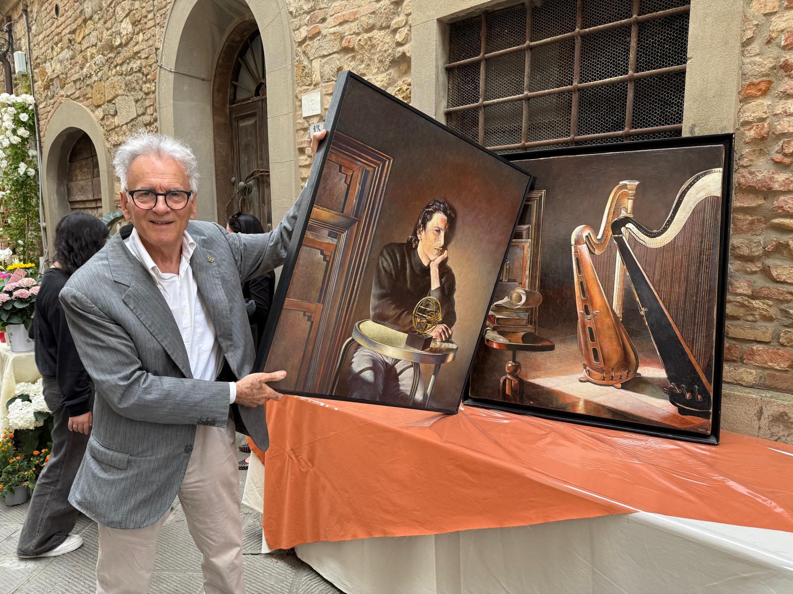 Una piccola “Montmartre” tra le vie del Castello (Foto da comunicato Comune di Barberino Tavarnelle)