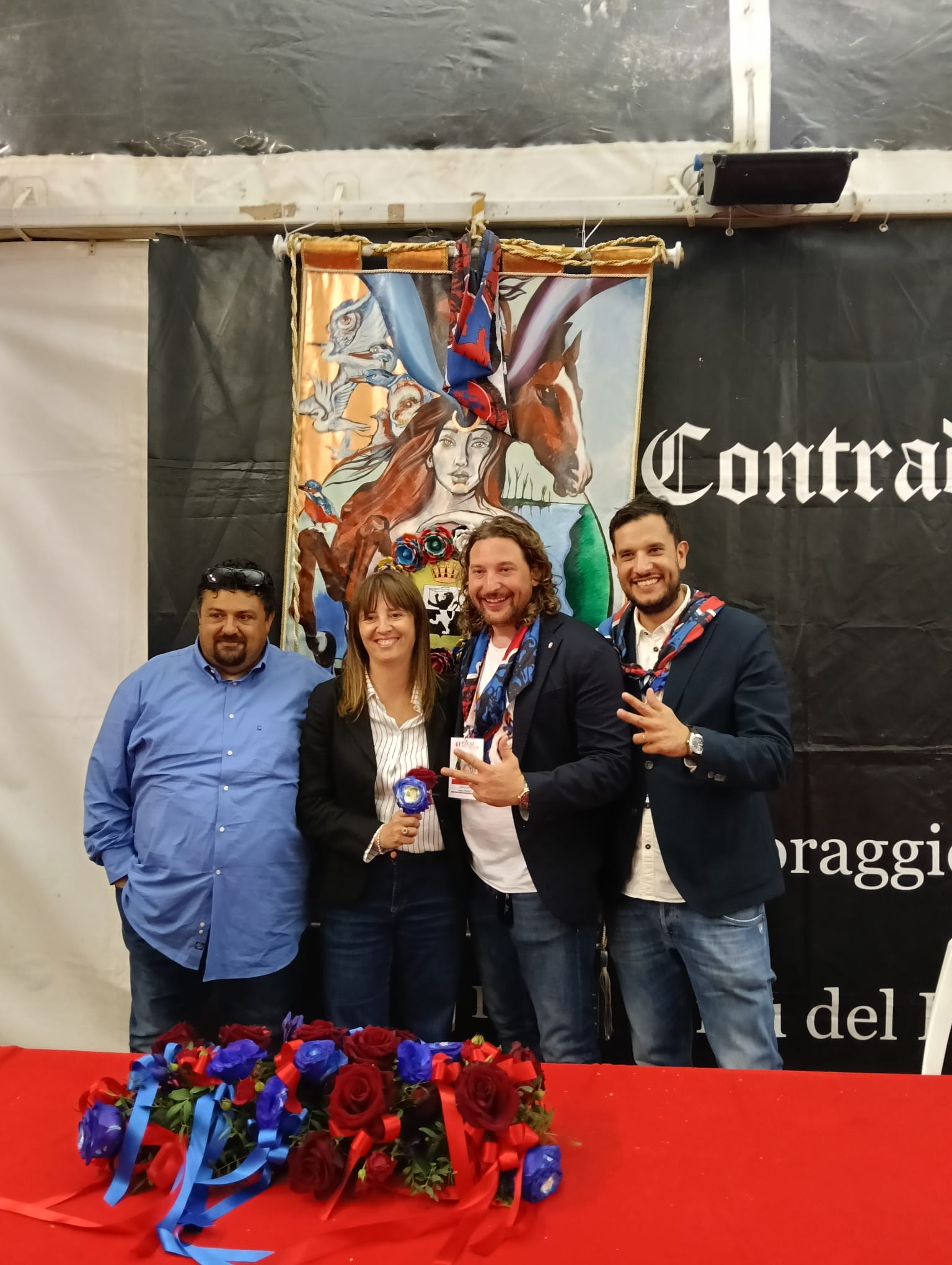 Fucecchio unita nel Palio delle Contrade (Foto da comunicato Comune di Fucecchio)