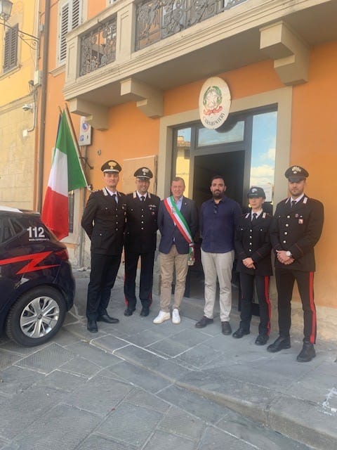 I Carabinieri di San Piero a Sieve riaprono al pubblico (Foto da comunicato Carabinieri)