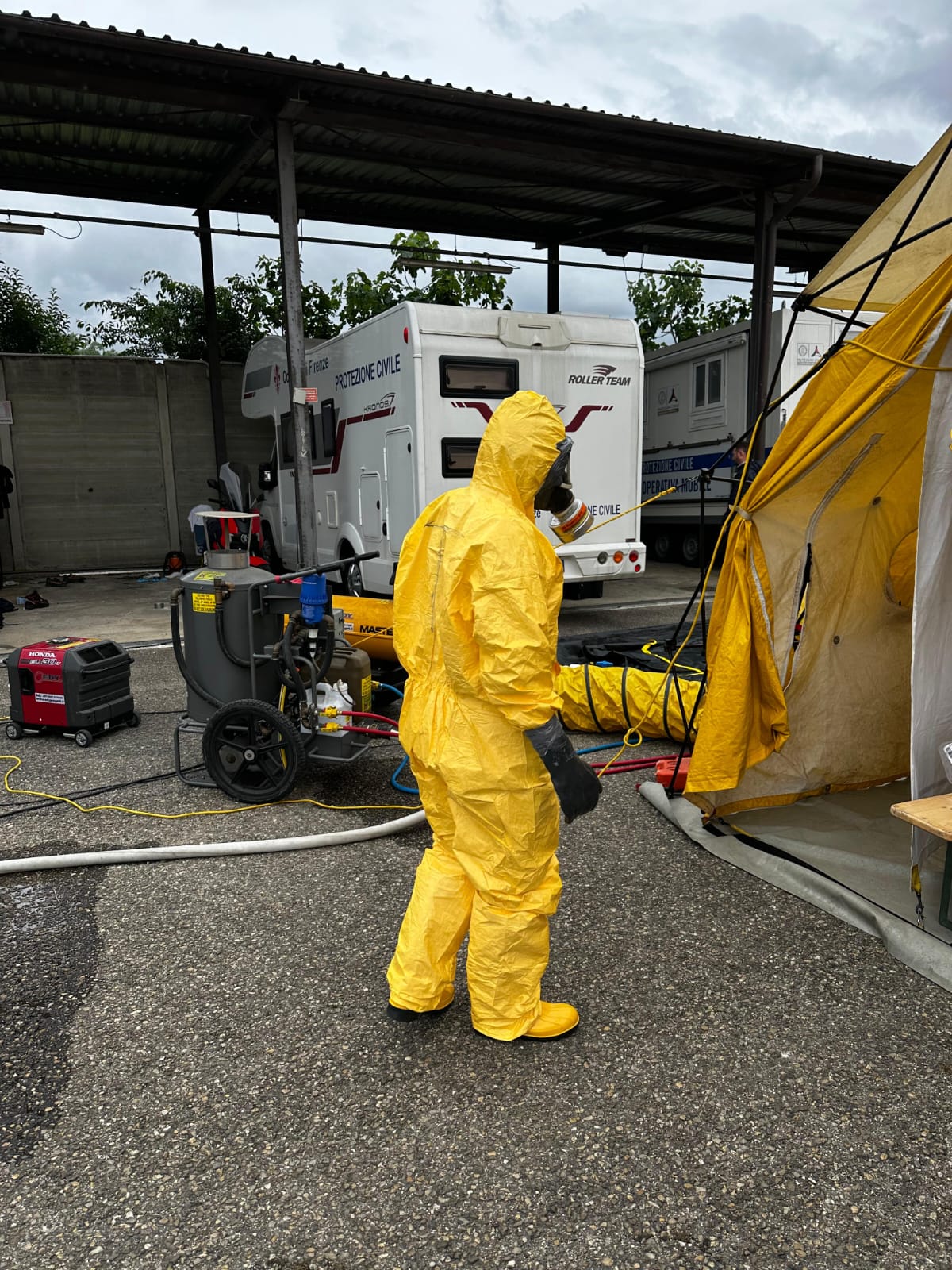 Team decontaminatori