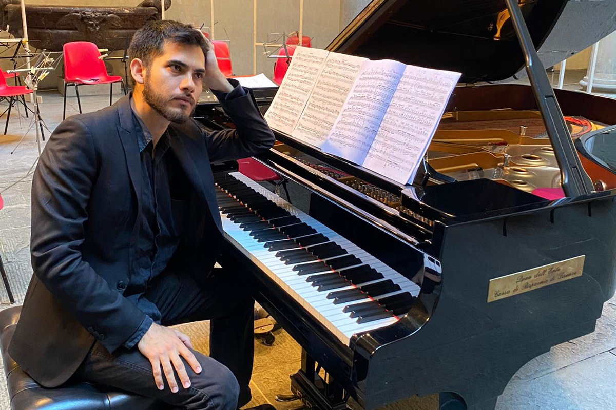 Il pianista Fernando Ramsés Peña Díaz (Fonte foto  Ufficio Stampa Marco Mannucci)