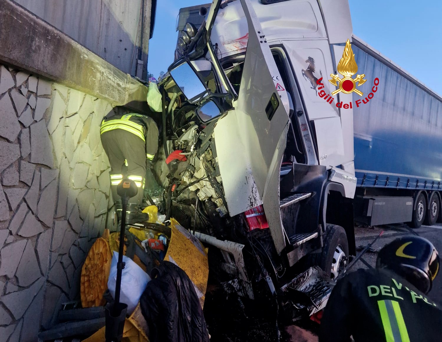 Intervento Vigili del Fuoco (Fonte foto comunciato)