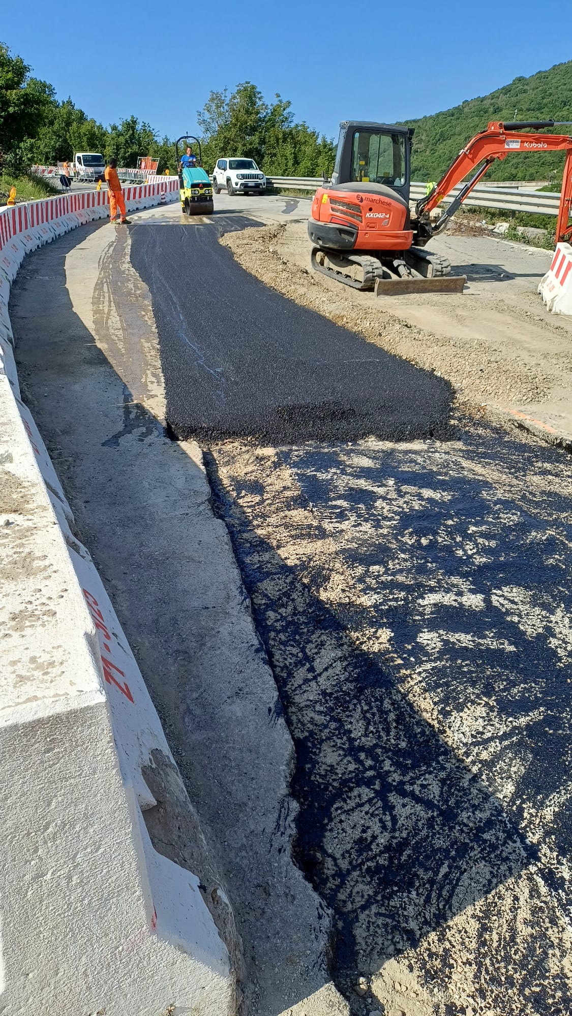 I lavori a Cornocchio 