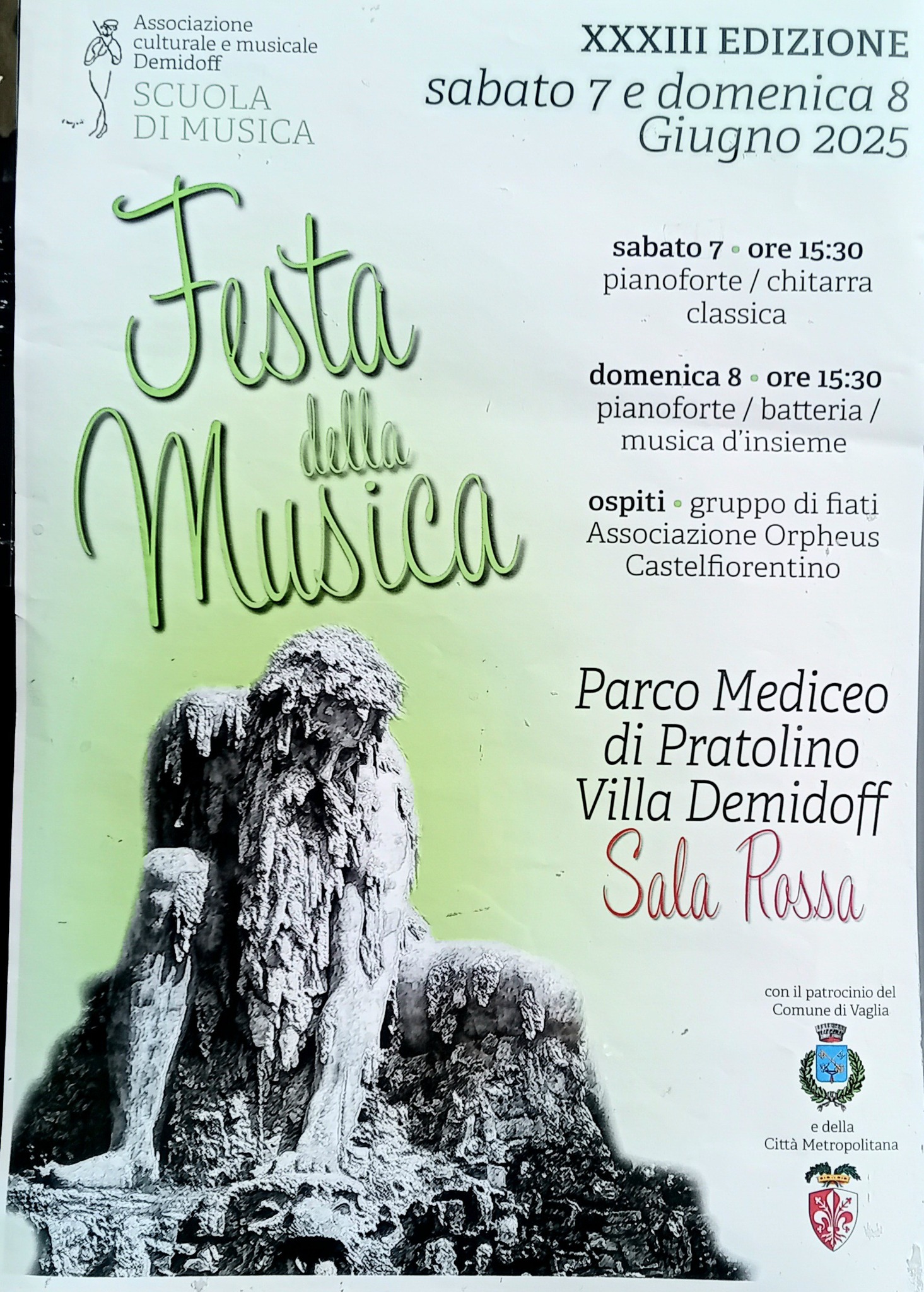 locandina scuola di musica