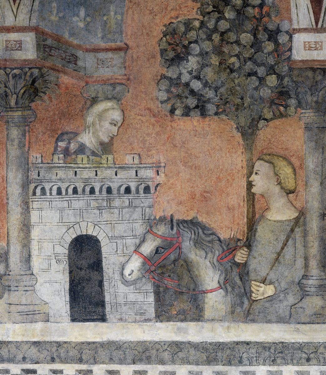 Sala della Castellana di Vergy, Palazzo Davanzati (dettaglio) (fonte foto comunicato stampa)
