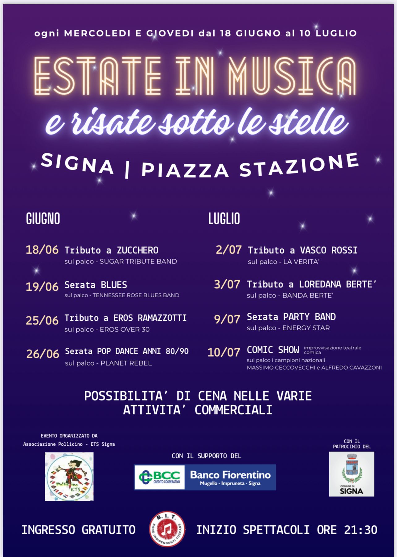 Locandina Signa - Estate in musica