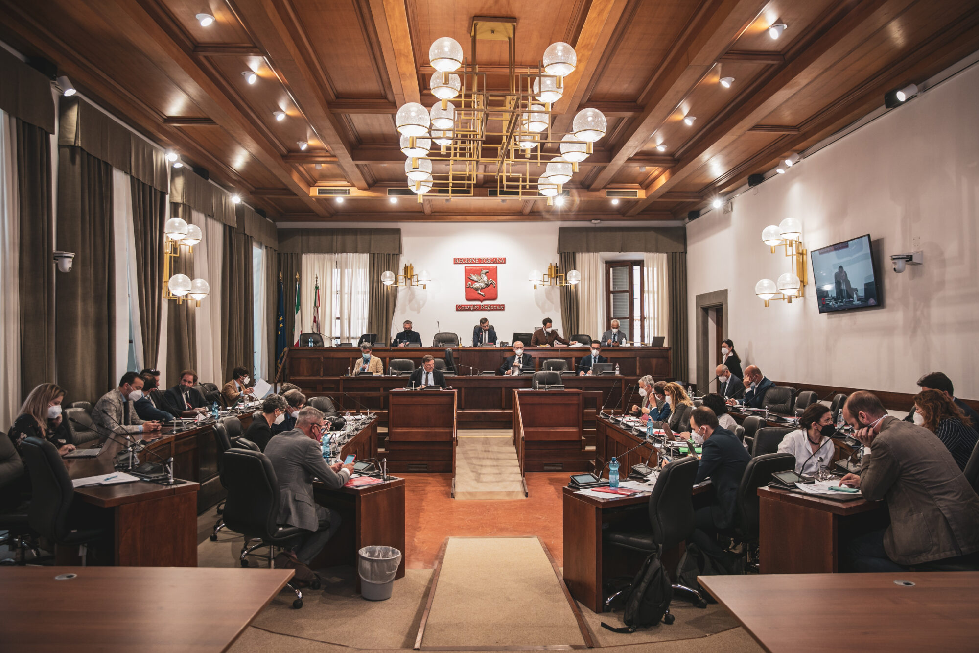 Consiglio della Regione: Aula convocata il 25 giugno (Foto repertorio Regione Toscana)