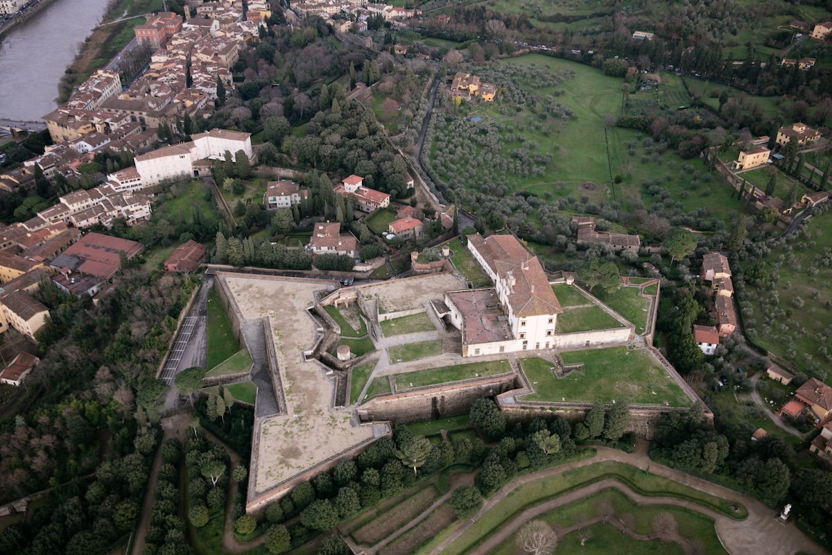 Forte Belvedere - vista dall'alto (Foto foto comunicato Mus.E)