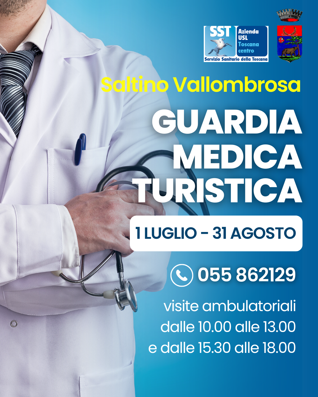 Guardia medica turistica a Saltino