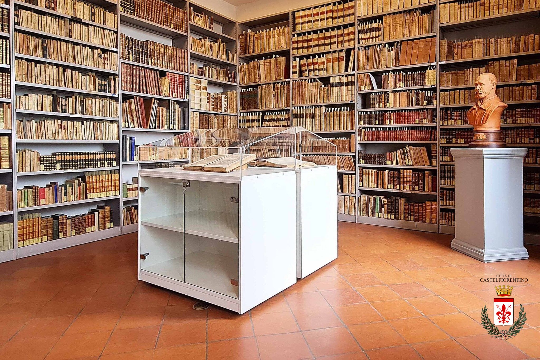 la sala dell'archivio preunitario