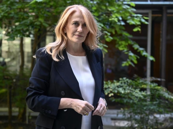 La giornalista Monica Maggioni (Foto da comunicato Mus.E)