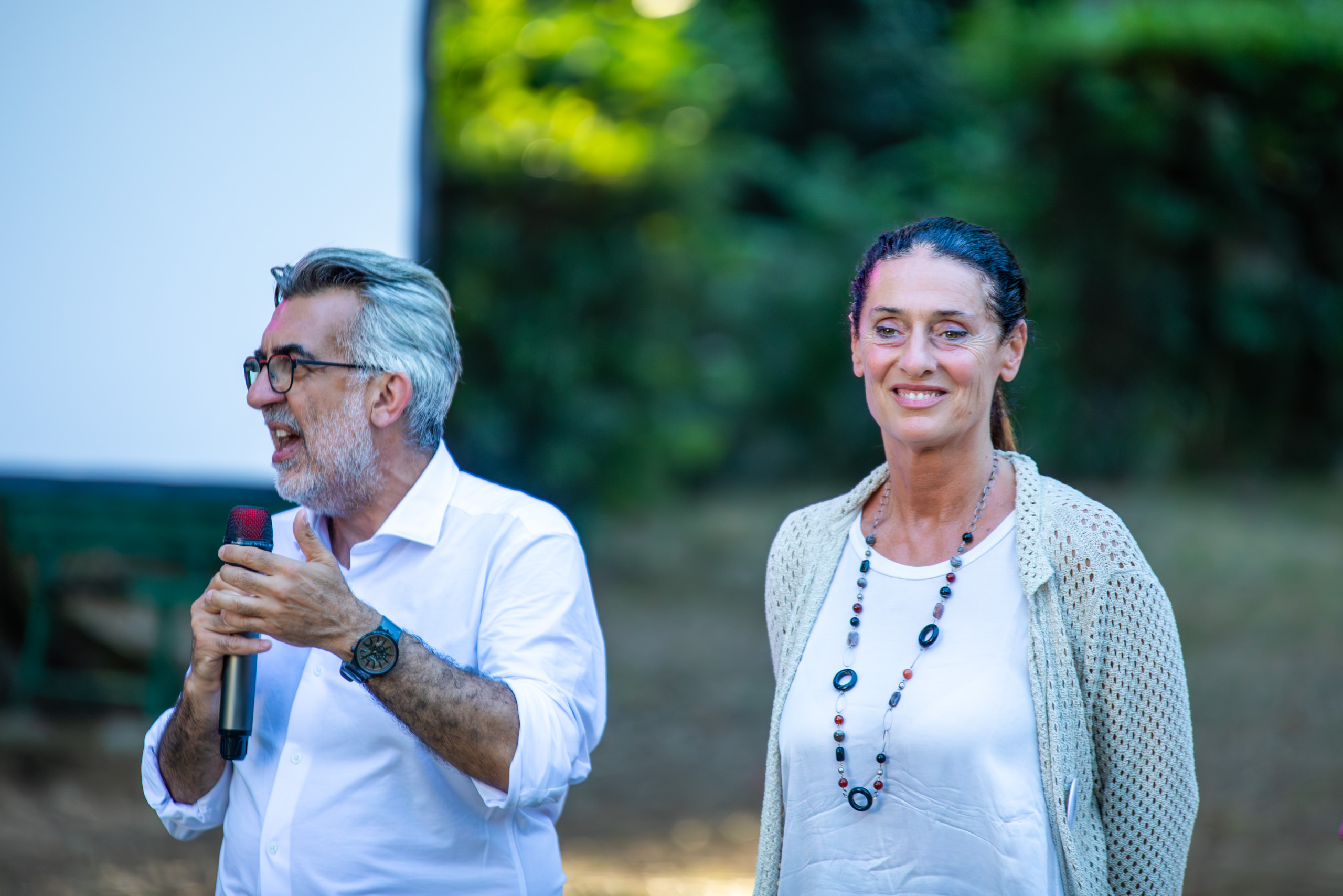 Paolo Verri responsabile scientifico candidatura e sindaco Cristina Scaletti