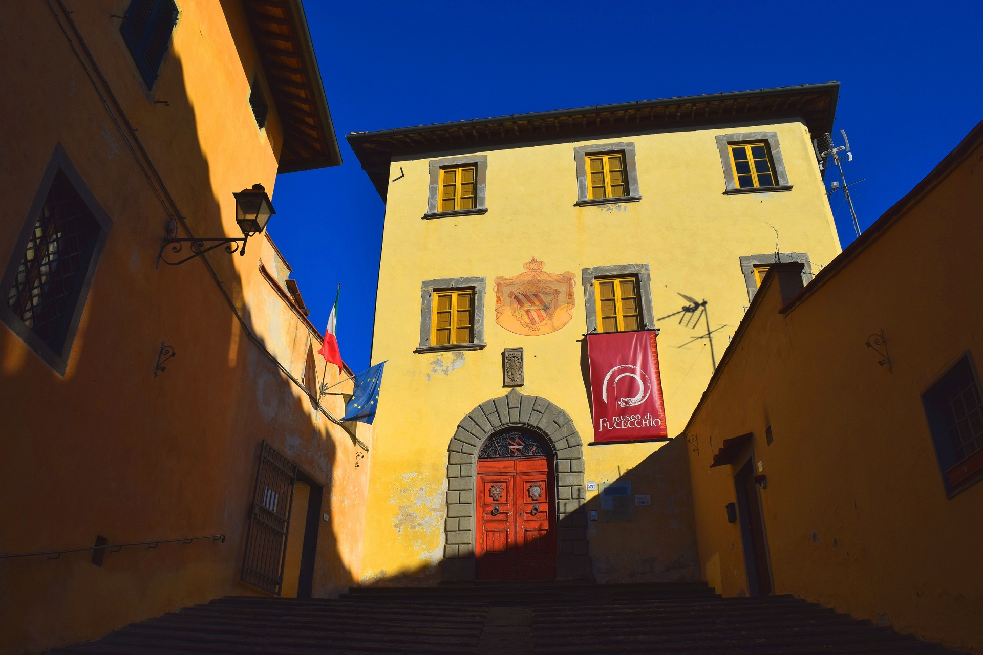 La facciata del Museo di Fucecchio
