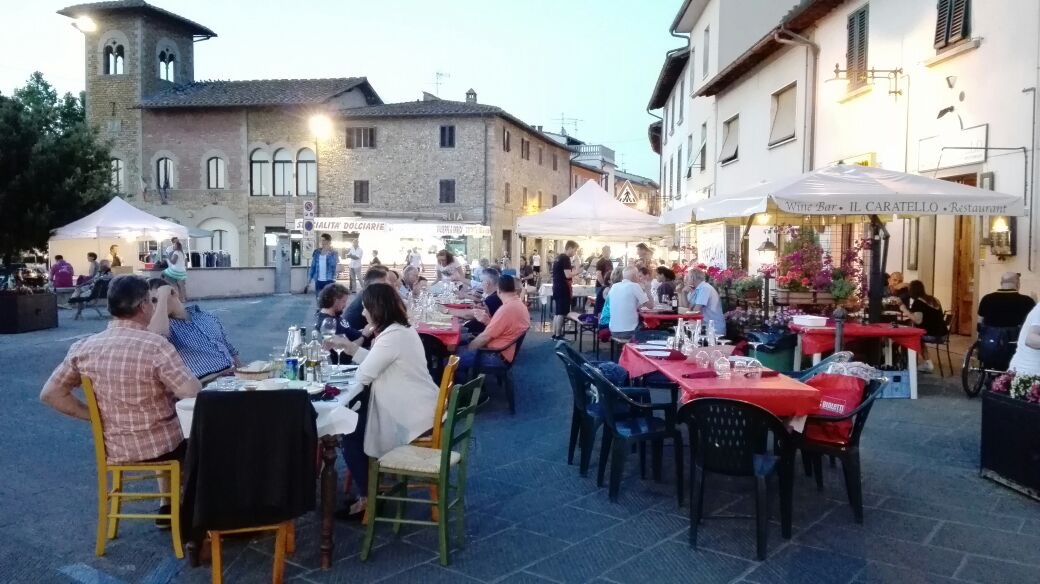 Martedì sera a Tavarnelle (Foto da comunicato Comune di Barberino Tavarnelle