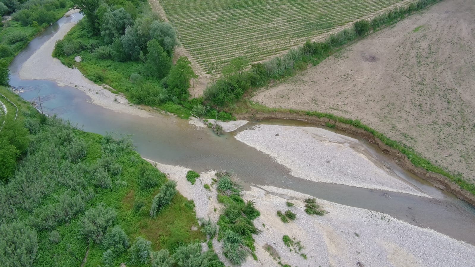 Torrente Pesa (Fonte foto Consorzio di Bonifica Medio Valdarno)