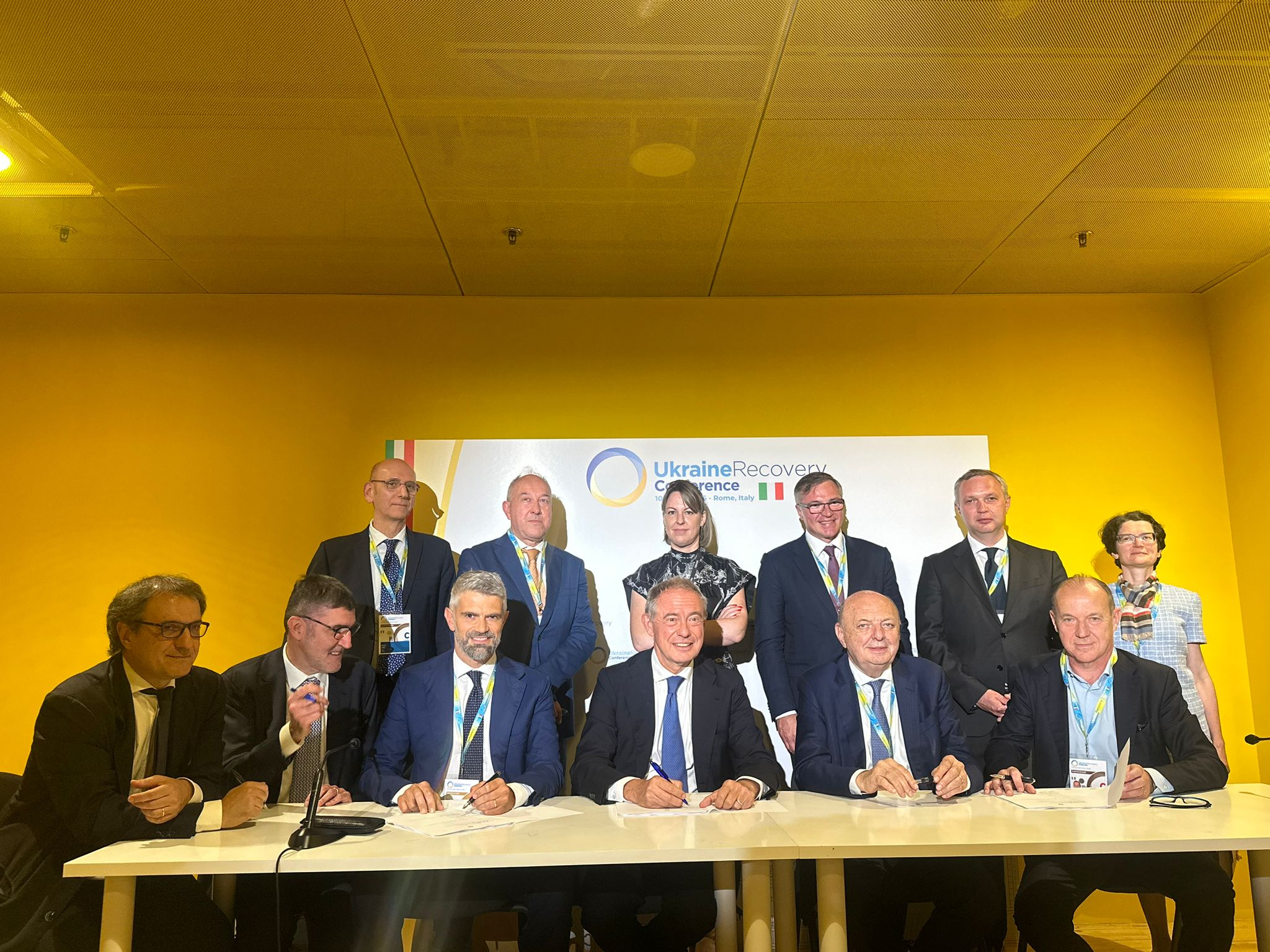 Accordo quadro Metinvest - luglio 2025 (fonte foto comunicato stampa)