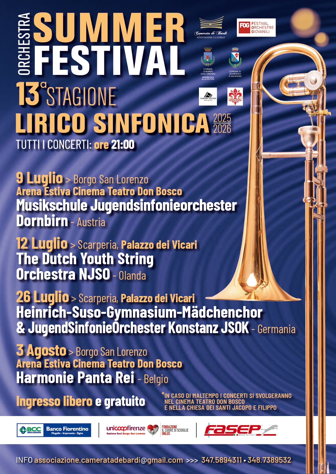 CdB_Orchestra Summer Festival 2025_Locandina