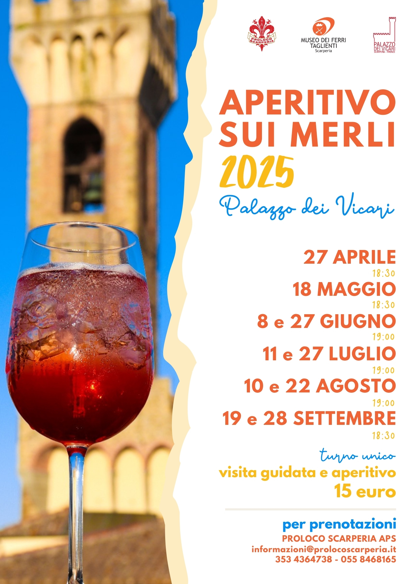 calendario aperitivo sui merli