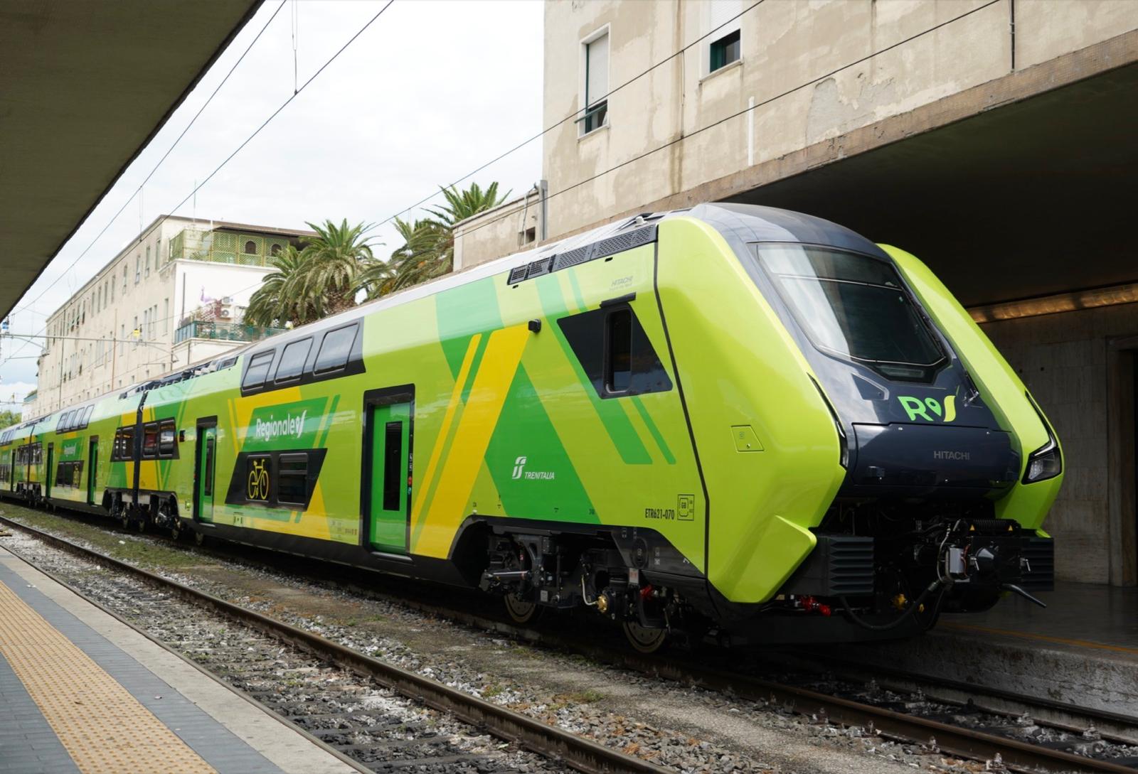 Il nuovo regionale (Foto da comunicato Trenitalia)