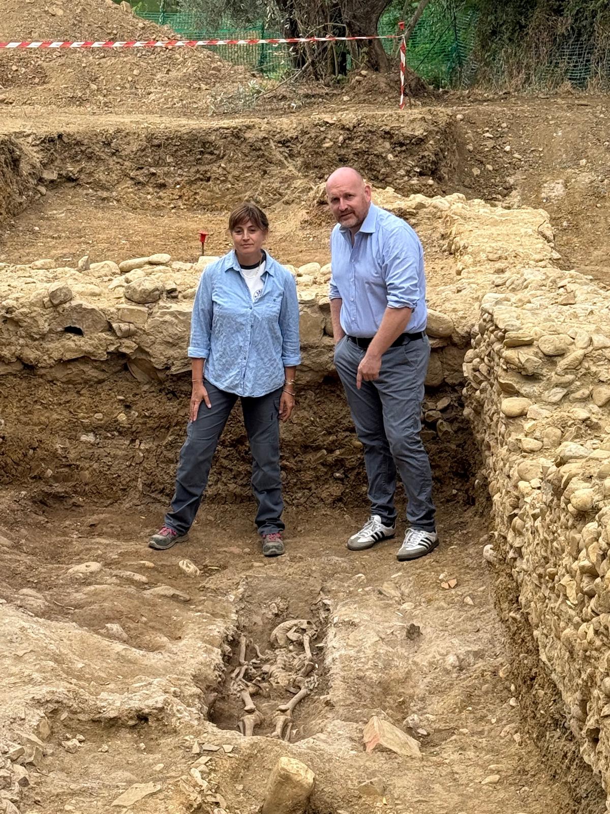 Nuove scoperte affiorano dal cantiere archeologico in corso di San Pietro in Bossolo (Fonte foto Comune di Barberino Tavarnelle)
