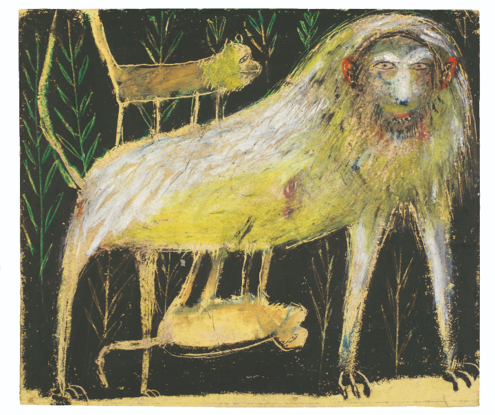 Slavko Kopac_Motherhood, 1949 Pastel on paper