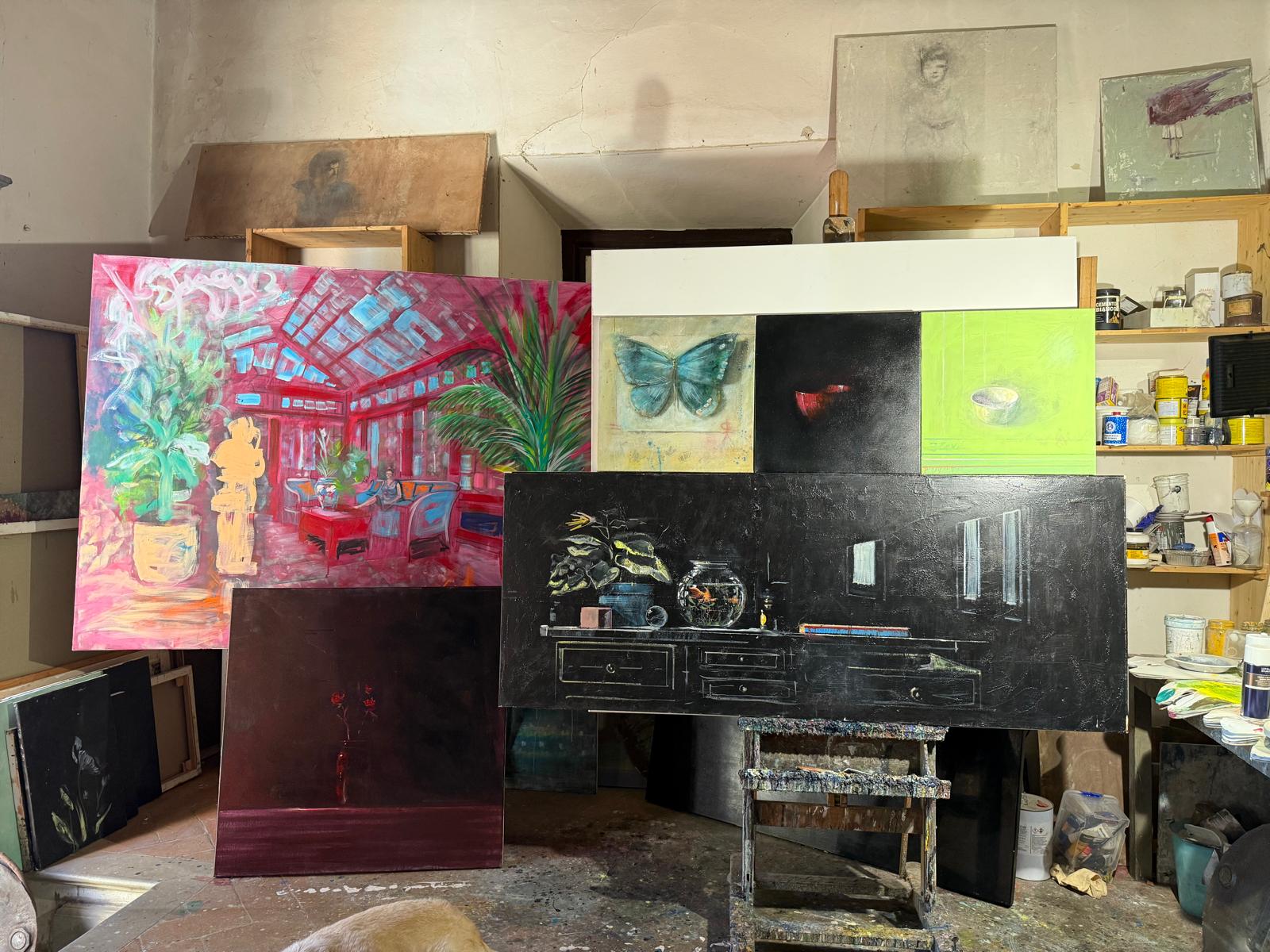 Opere di Marco Klee Fallani (Fonte foto Comune di Barberino Tavarnelle)