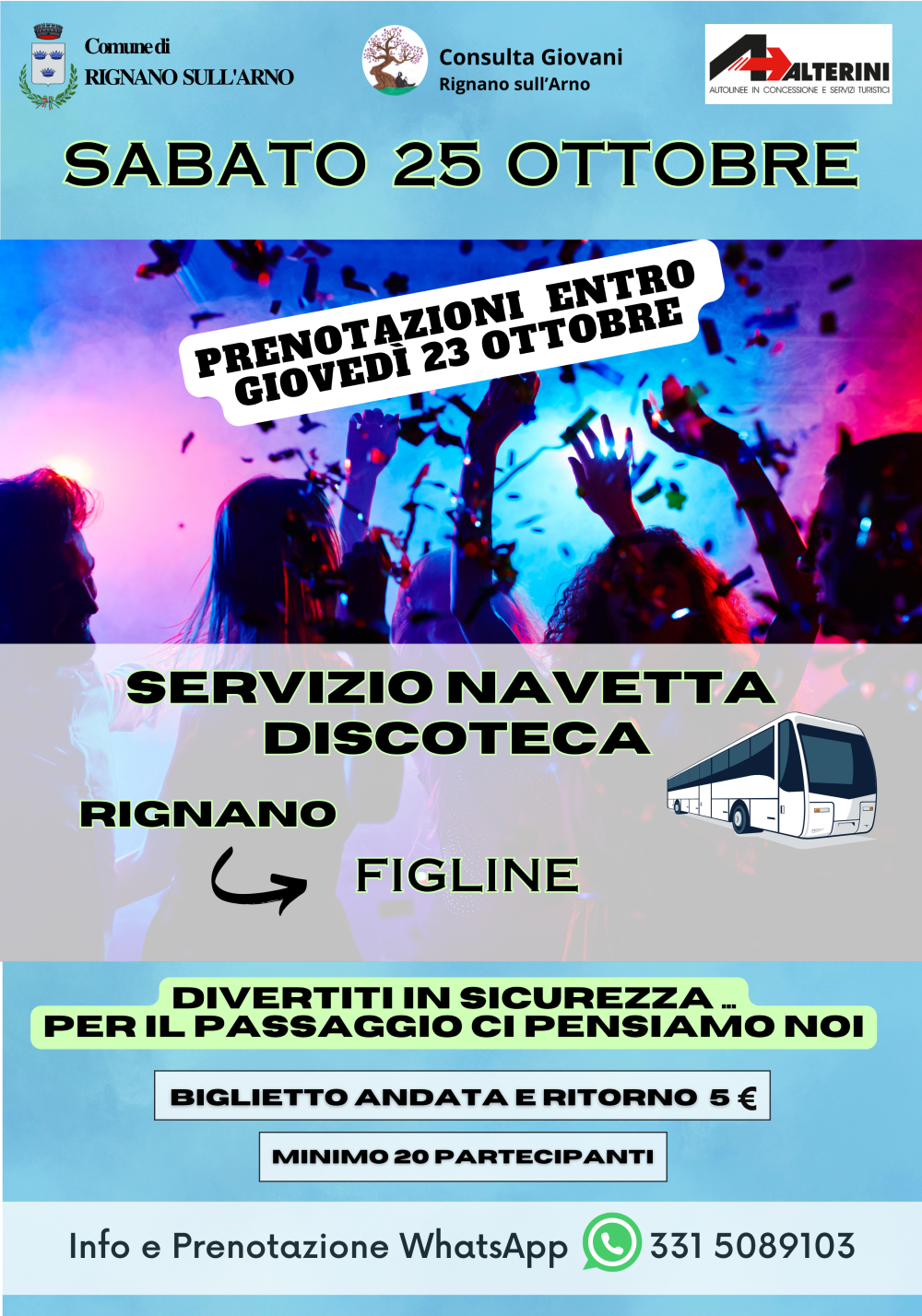 Navetta discoteca