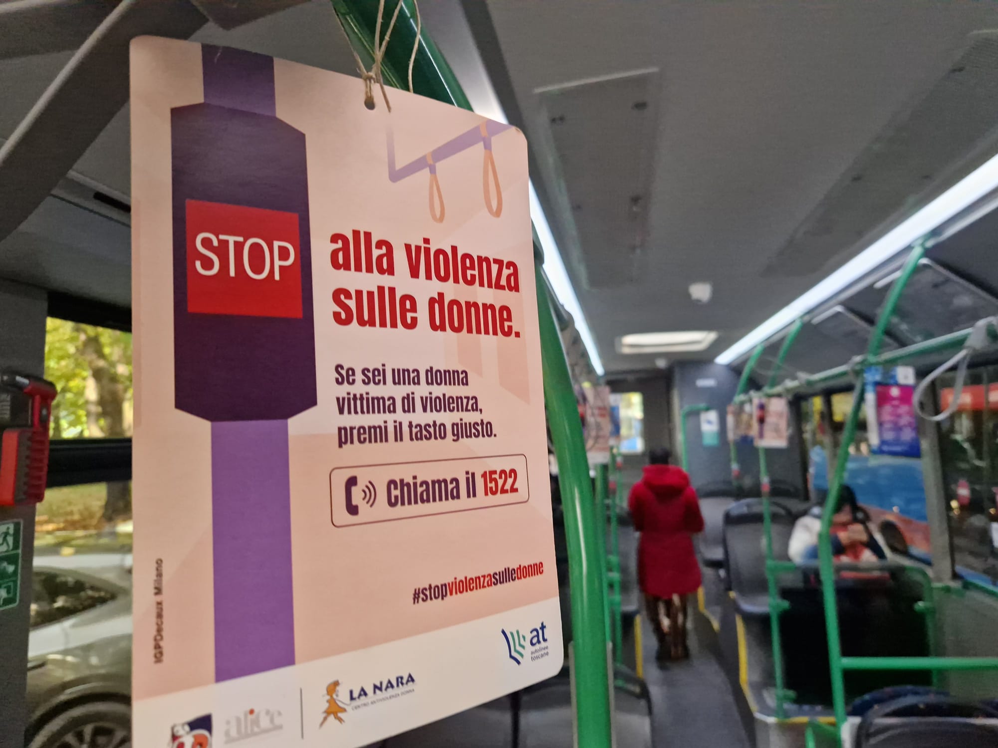 STOP alla violenza sulle donne (Fonte foto comunicato AT)