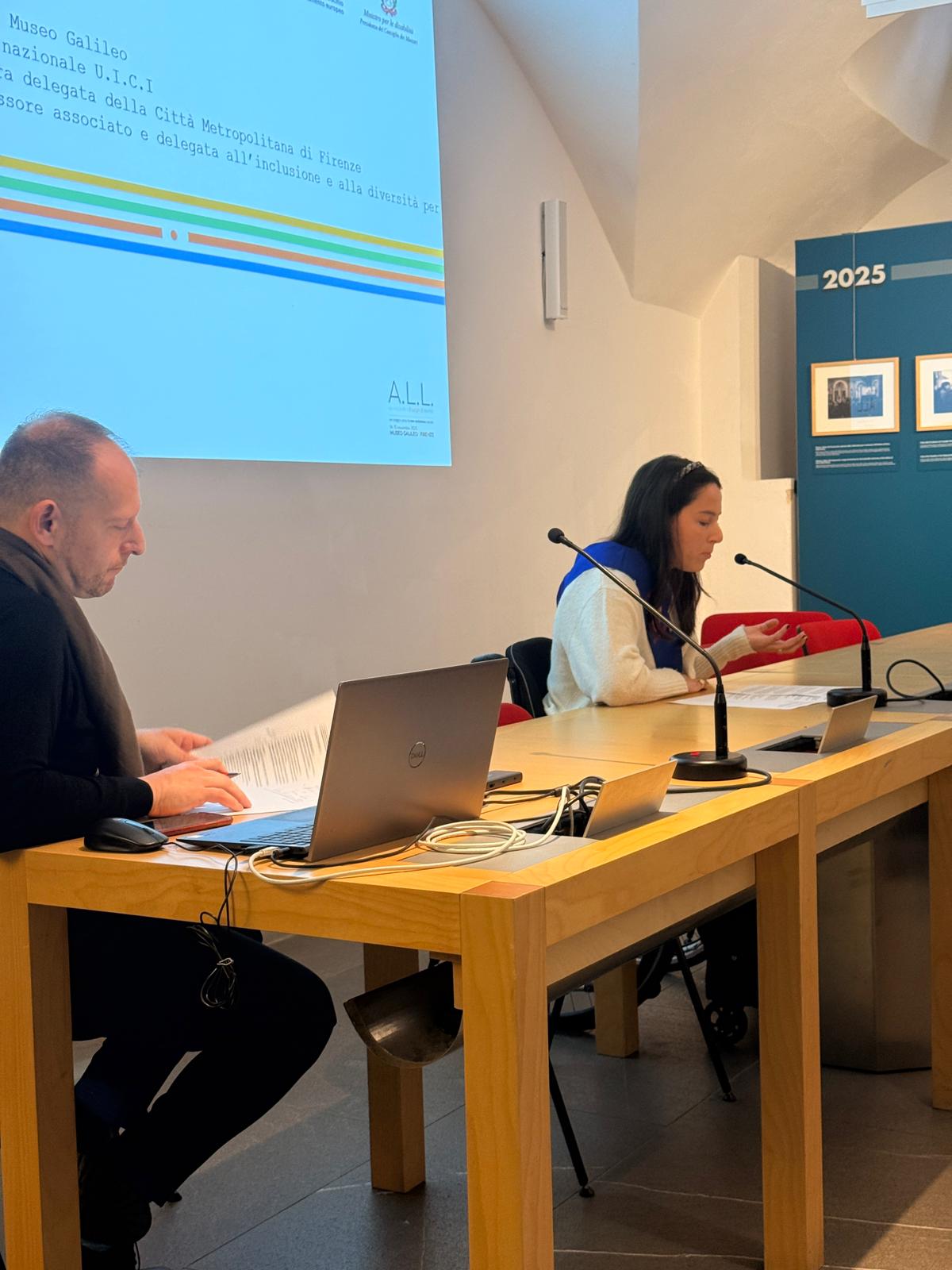 Michela Monaco ConsiglieraCittàmetroFirenze a ALL (fonte foto comunicato stampa)