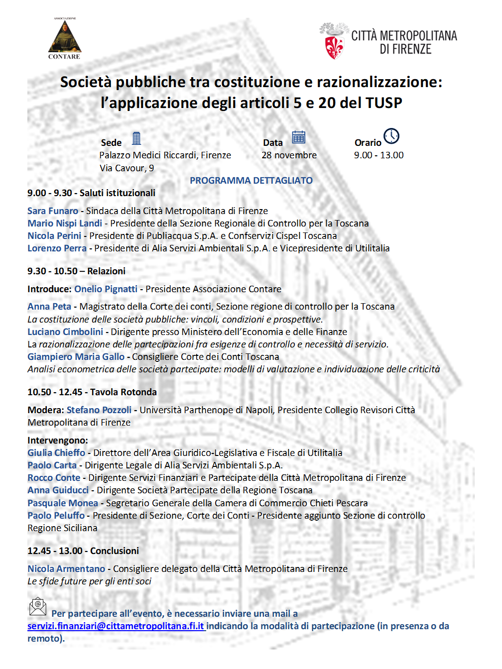 Il programma