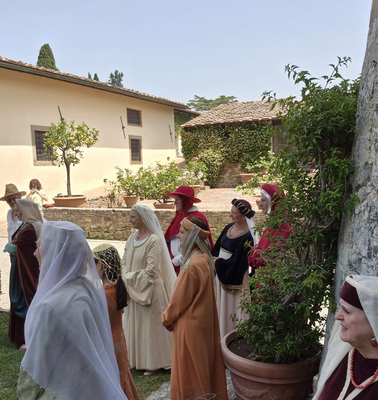 Un castello e una regina-bambina incantano il Natale chiantigiano