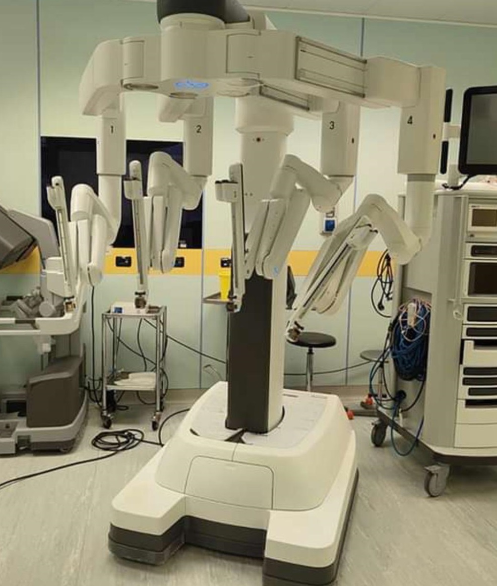 Il robot dell'ospedale di Prato (Fonte foto Ausl Toscana Centro)