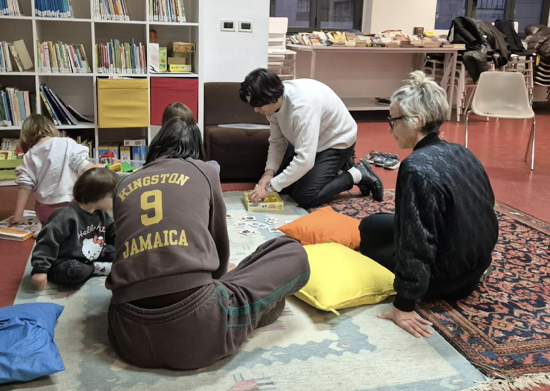 Un nuovo spazio lettura per l’infanzia a Strada in Chianti (Foto da Comunicato Comune di Greve in Chianti)