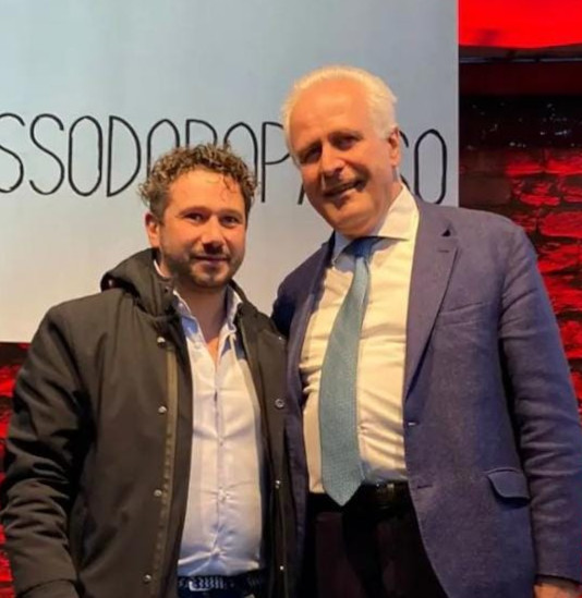 Giani con Triberti  (fonte foto comunicato stampa)