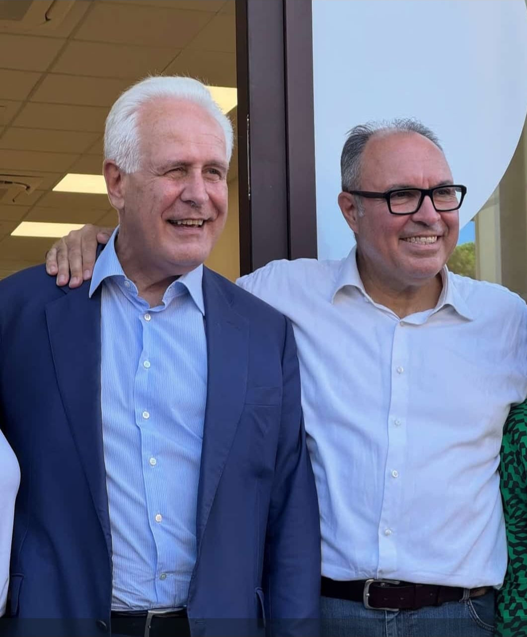 Giani con Merlotti (fonte foto comunicato stampa)