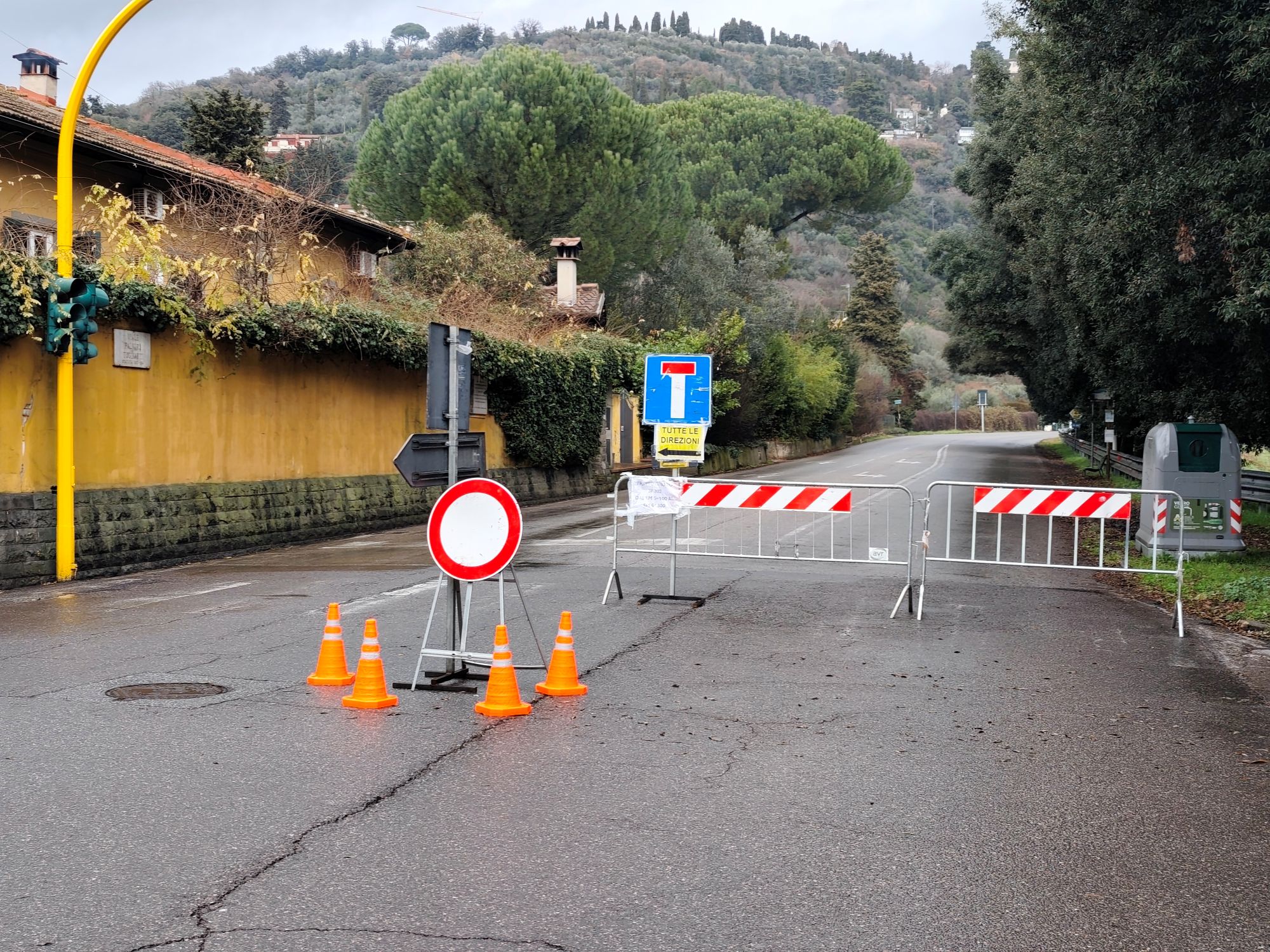 Sr 302 Faentina  (Fonte foto Ufficio stampa comune di Fiesole) 