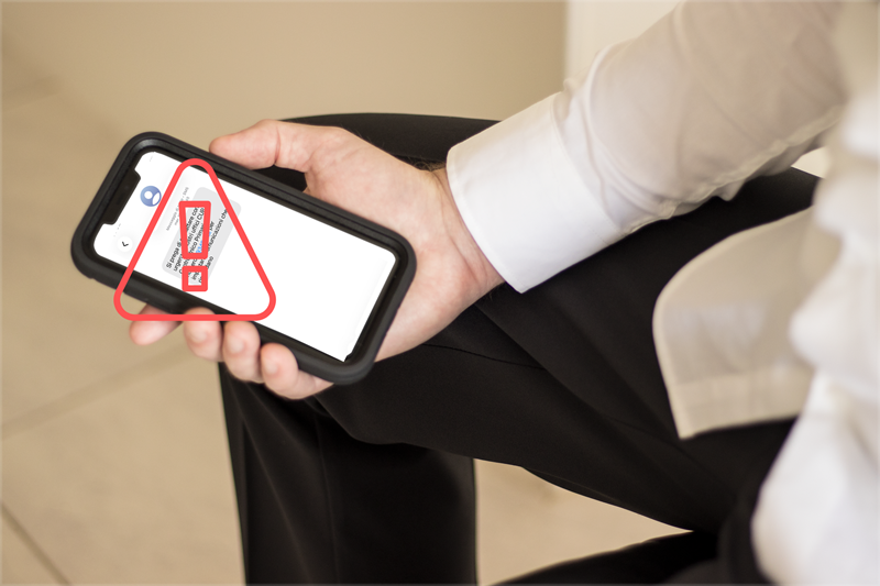 Attenzione ai messaggi SMS sospetti riguardo comunicazioni Cup (Foto da comunicato Ausl Toscana Centro)