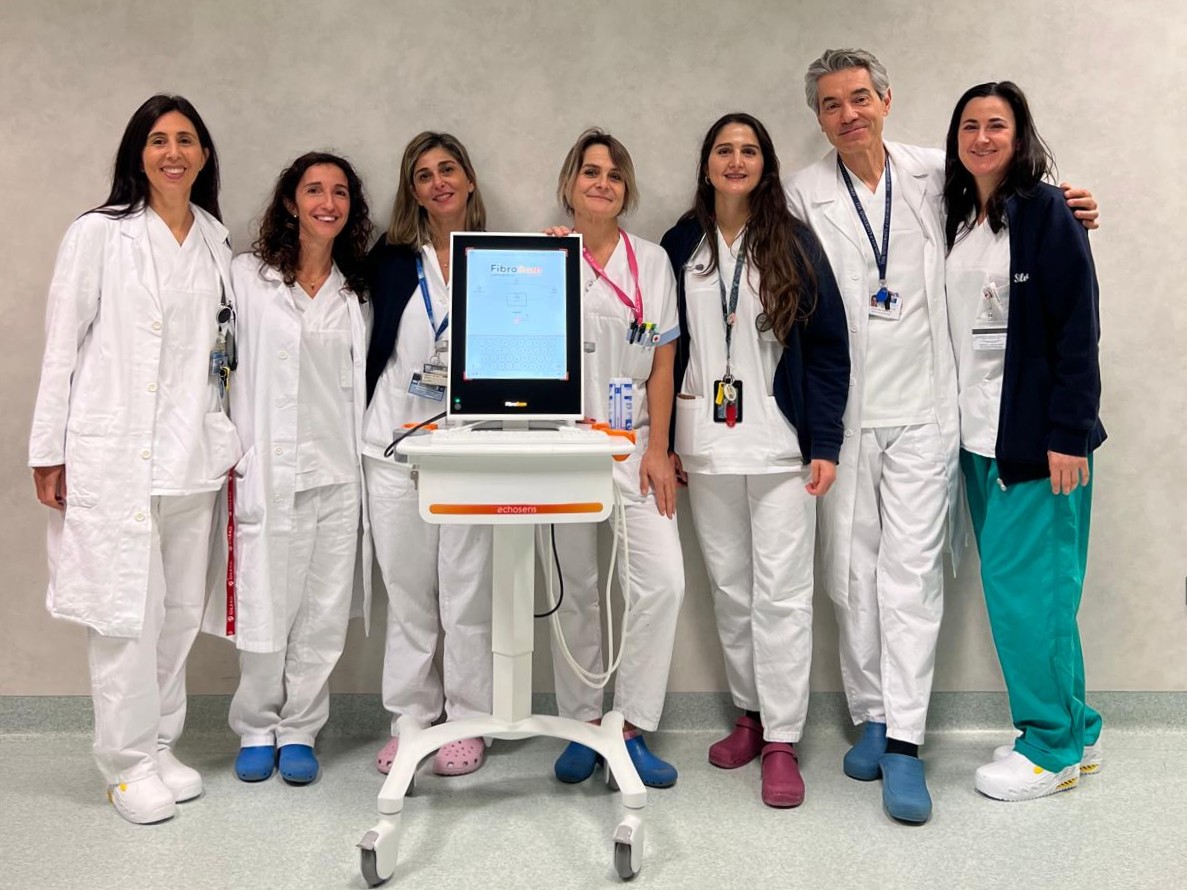 Una foto dell'equipe