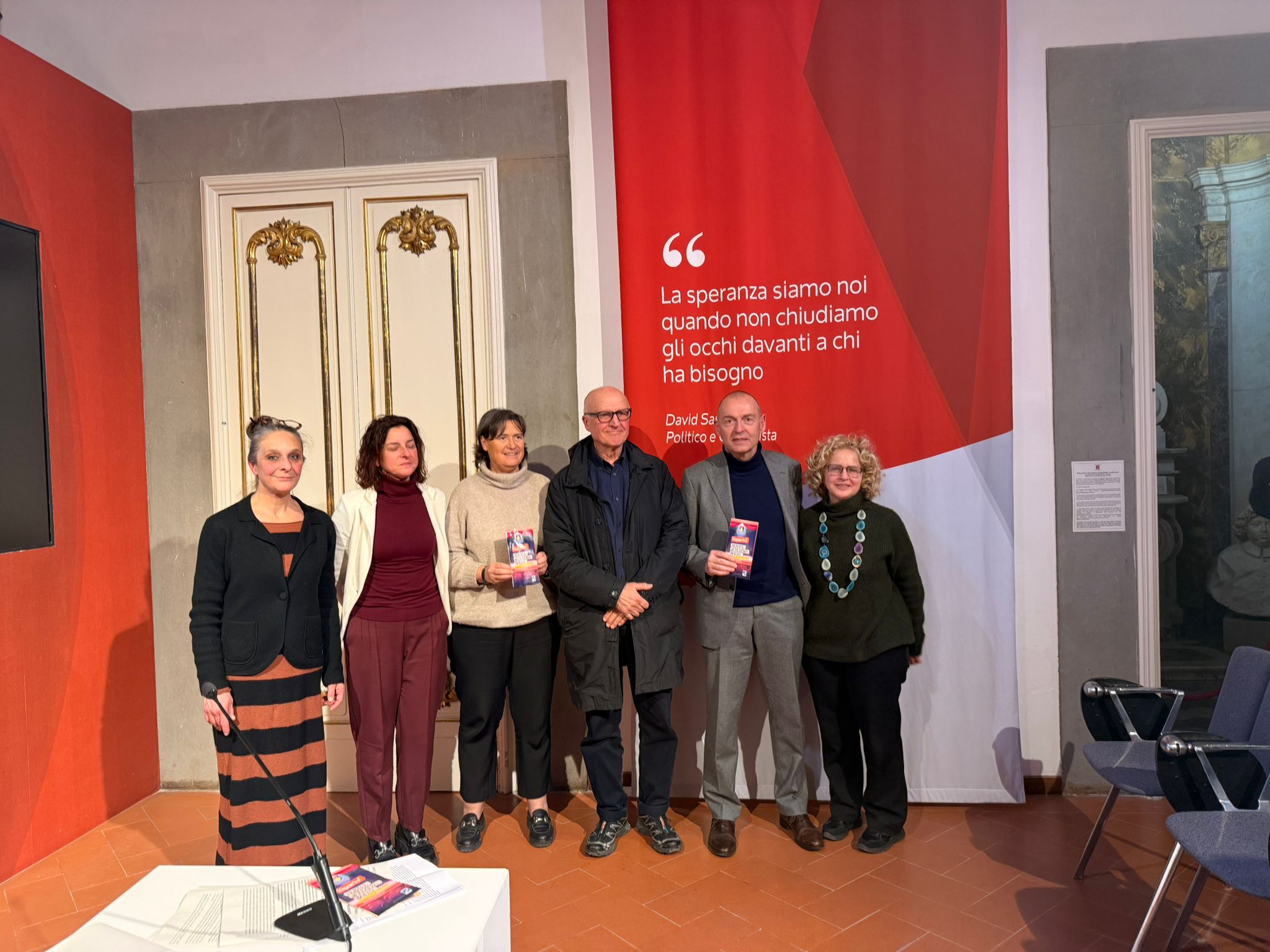 Conferenza stampa (Fonte foto Comune di Greve in Chianti)