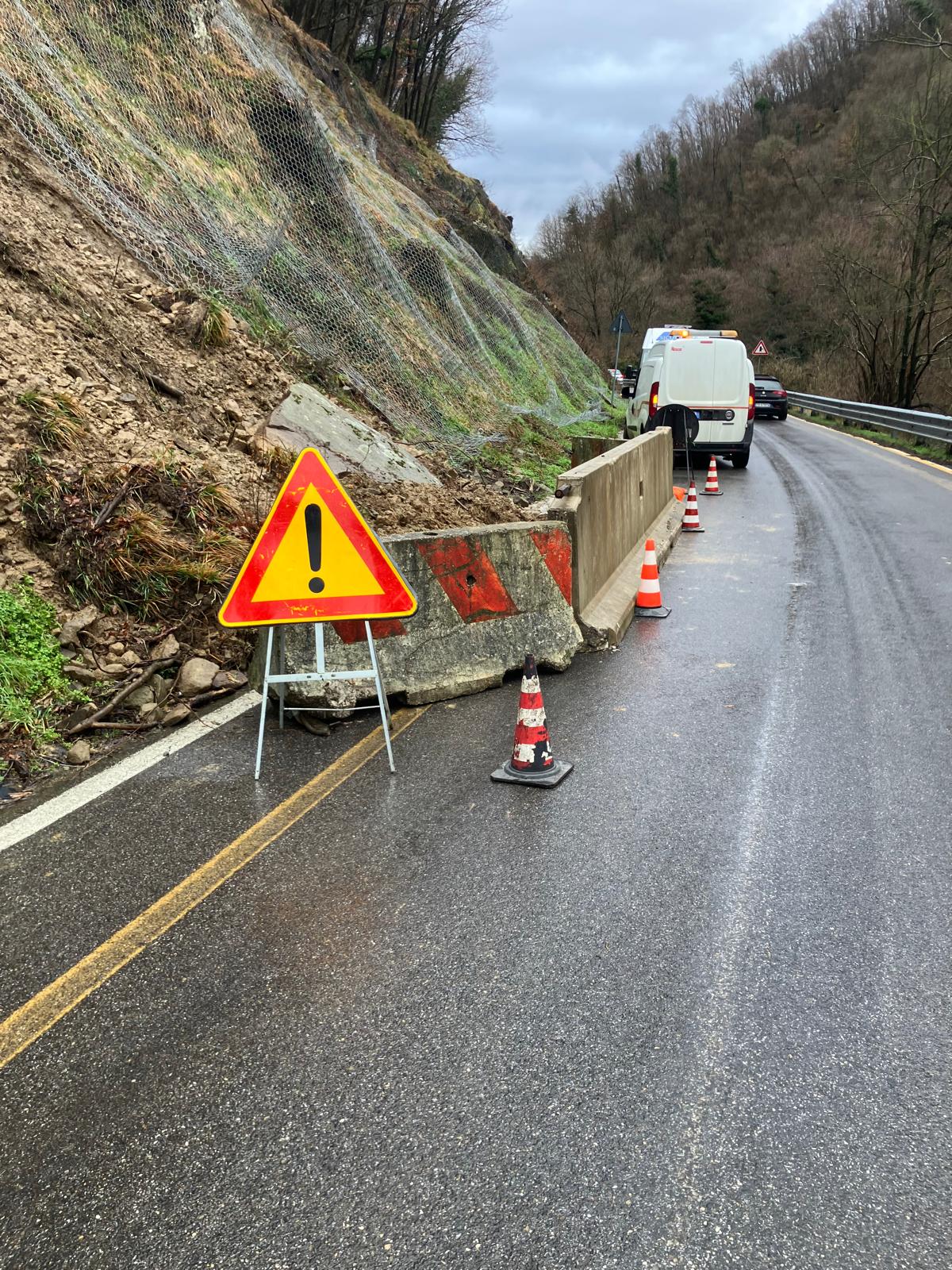 La frana al Mulinaccio