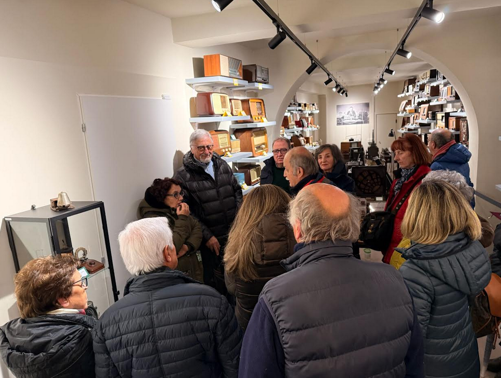 Daniele Camiciottoli,  conferenza museo radio (Foto da comunicato Comune di Barberino Tavarnelle)