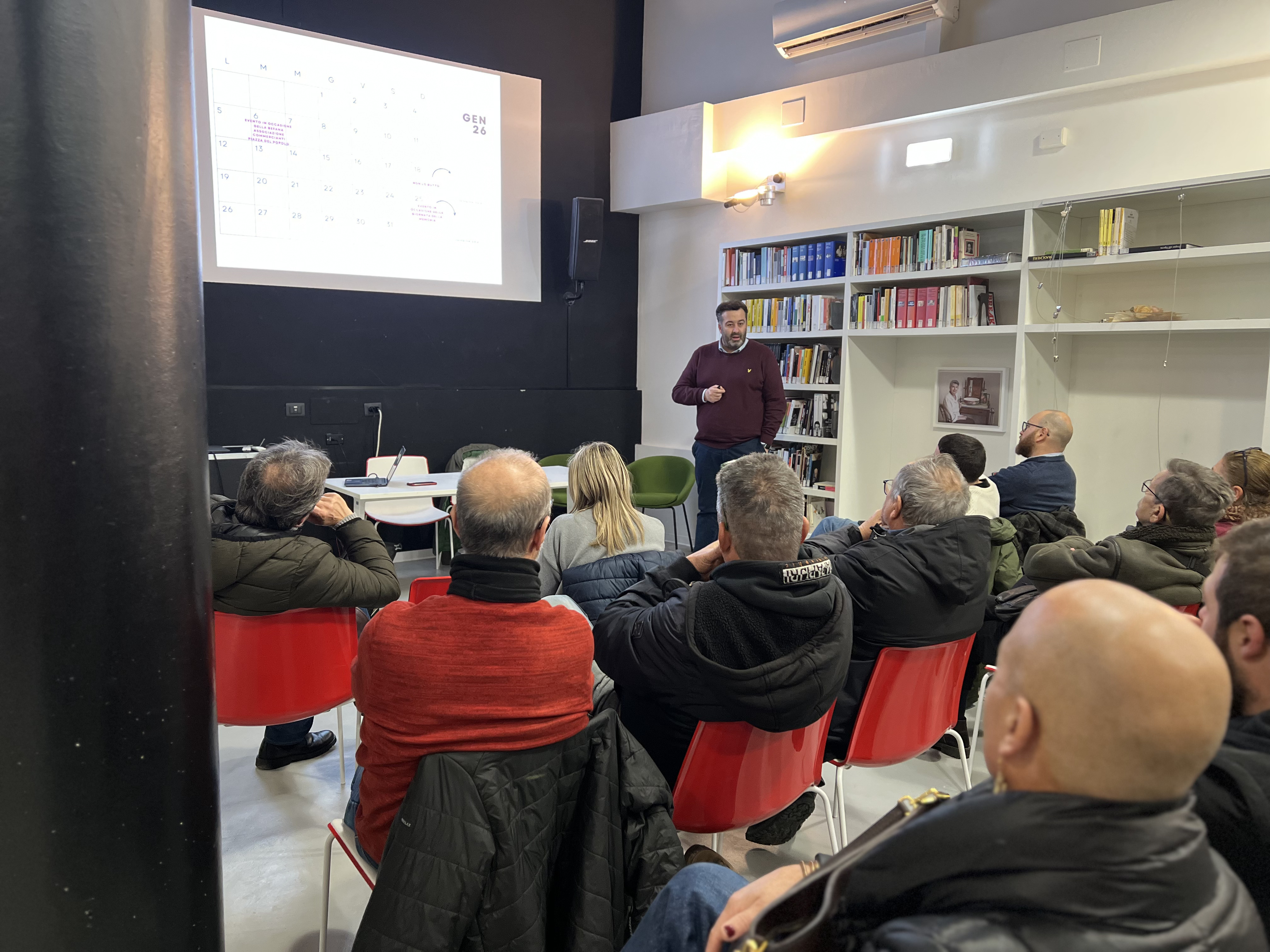 Un momento della presentazione