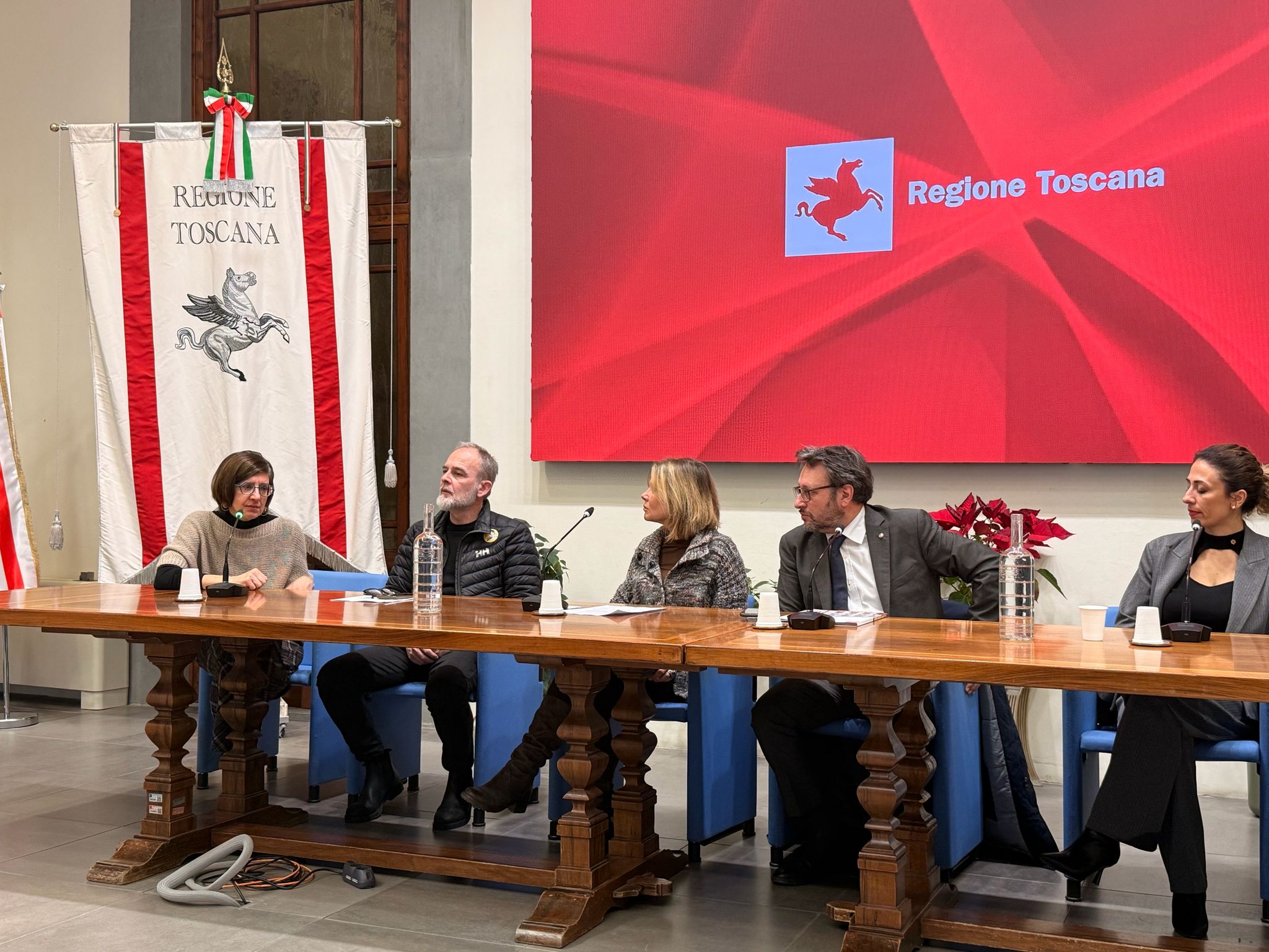 Un momento della presentazione (Fonte fotoUfficio Stampa Associato del Chianti Fiorentino)