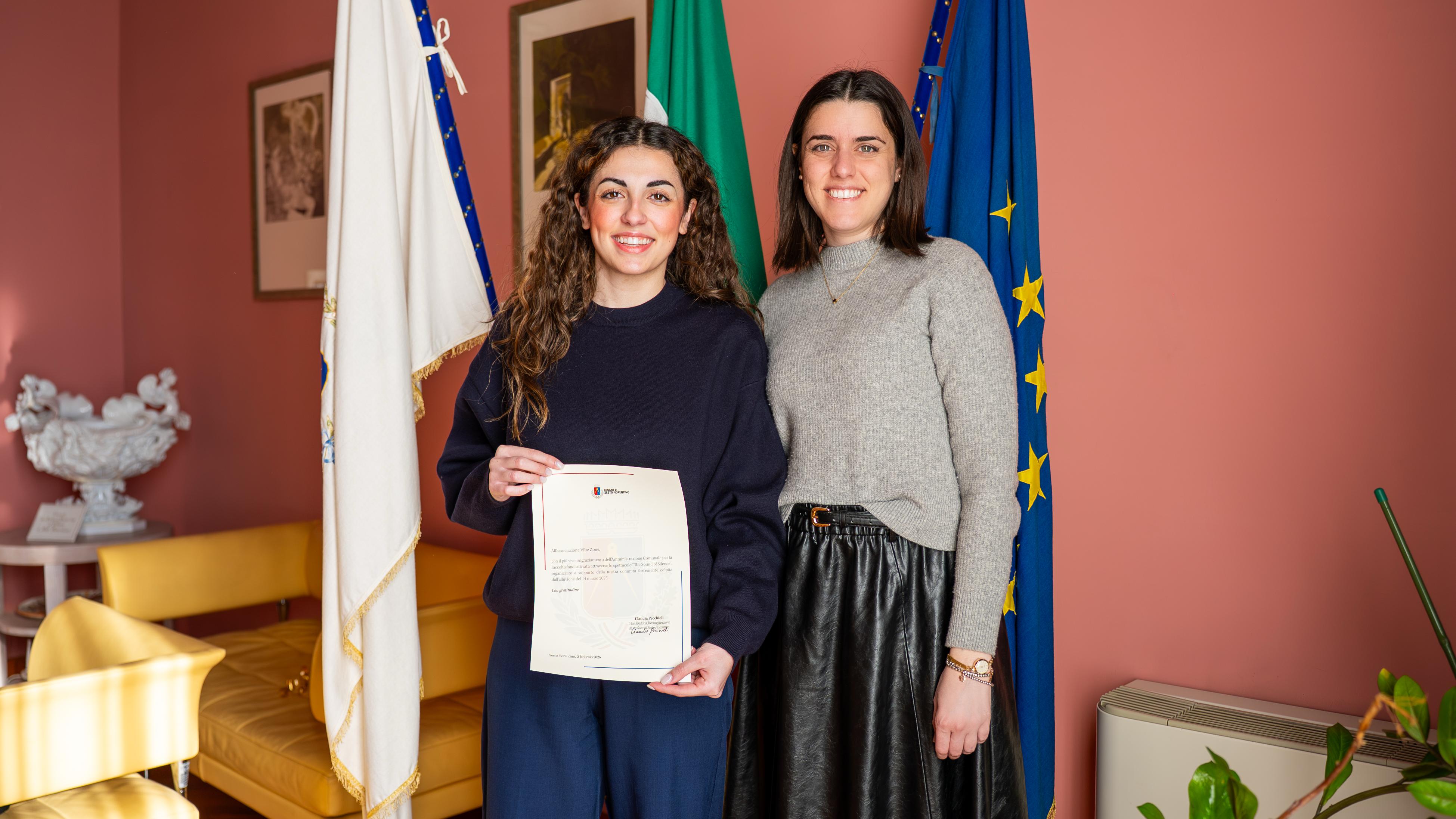 Uno spettacolo di beneficenza per l'alluvione