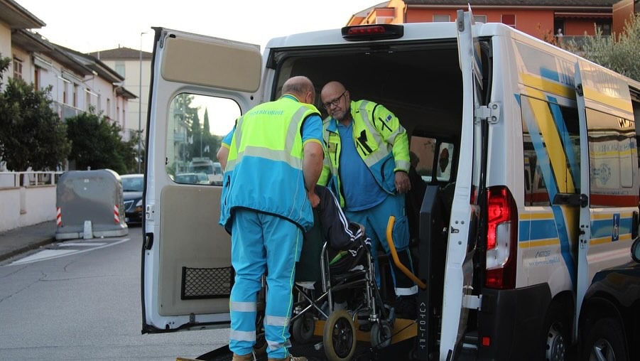 Volontari durante un servizio (Fonte Foto Misericordie di Empoli)