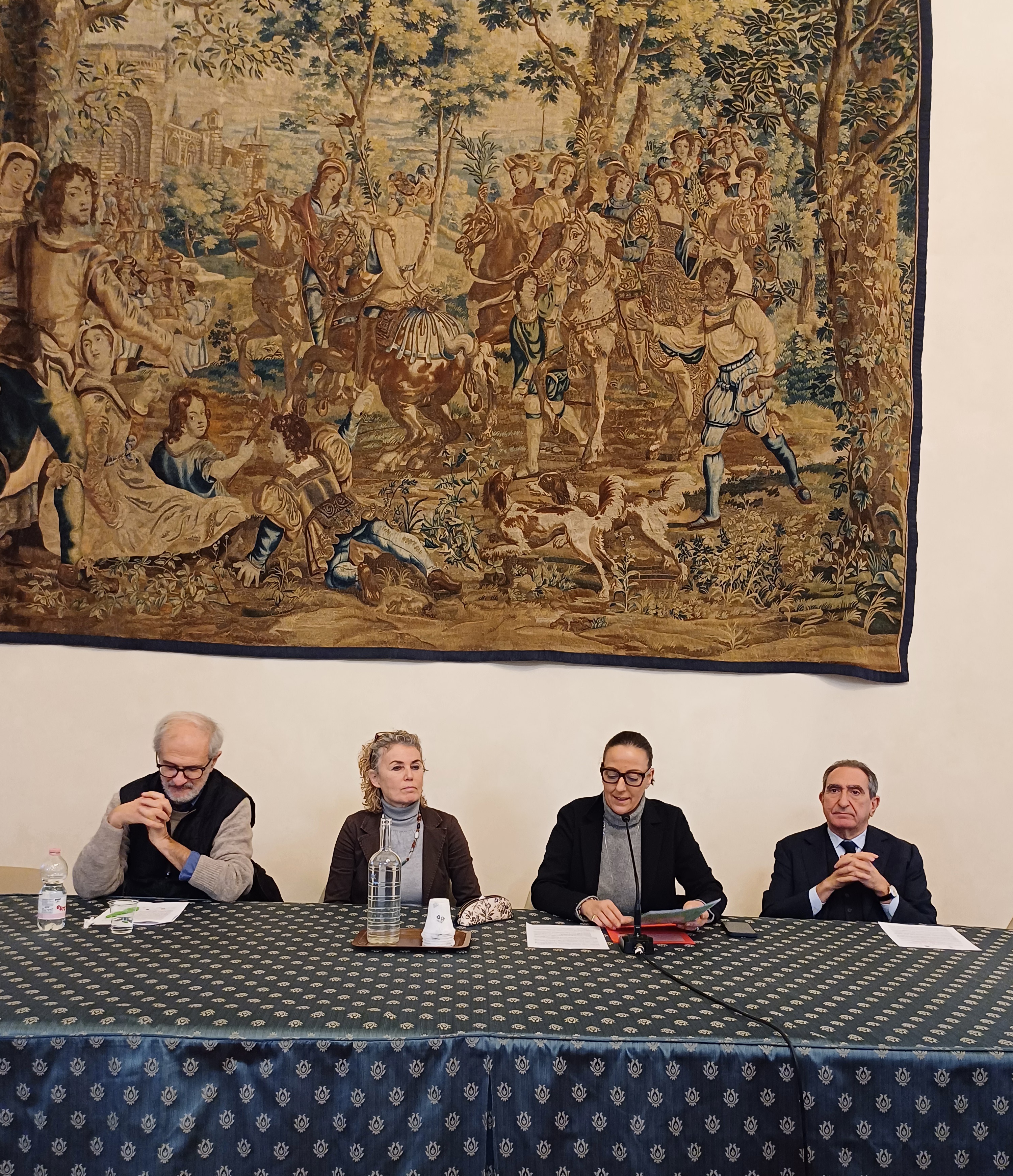 La Conferenza stampa (Foto Daniela Mencarelli - Met Ufficio Stampa)