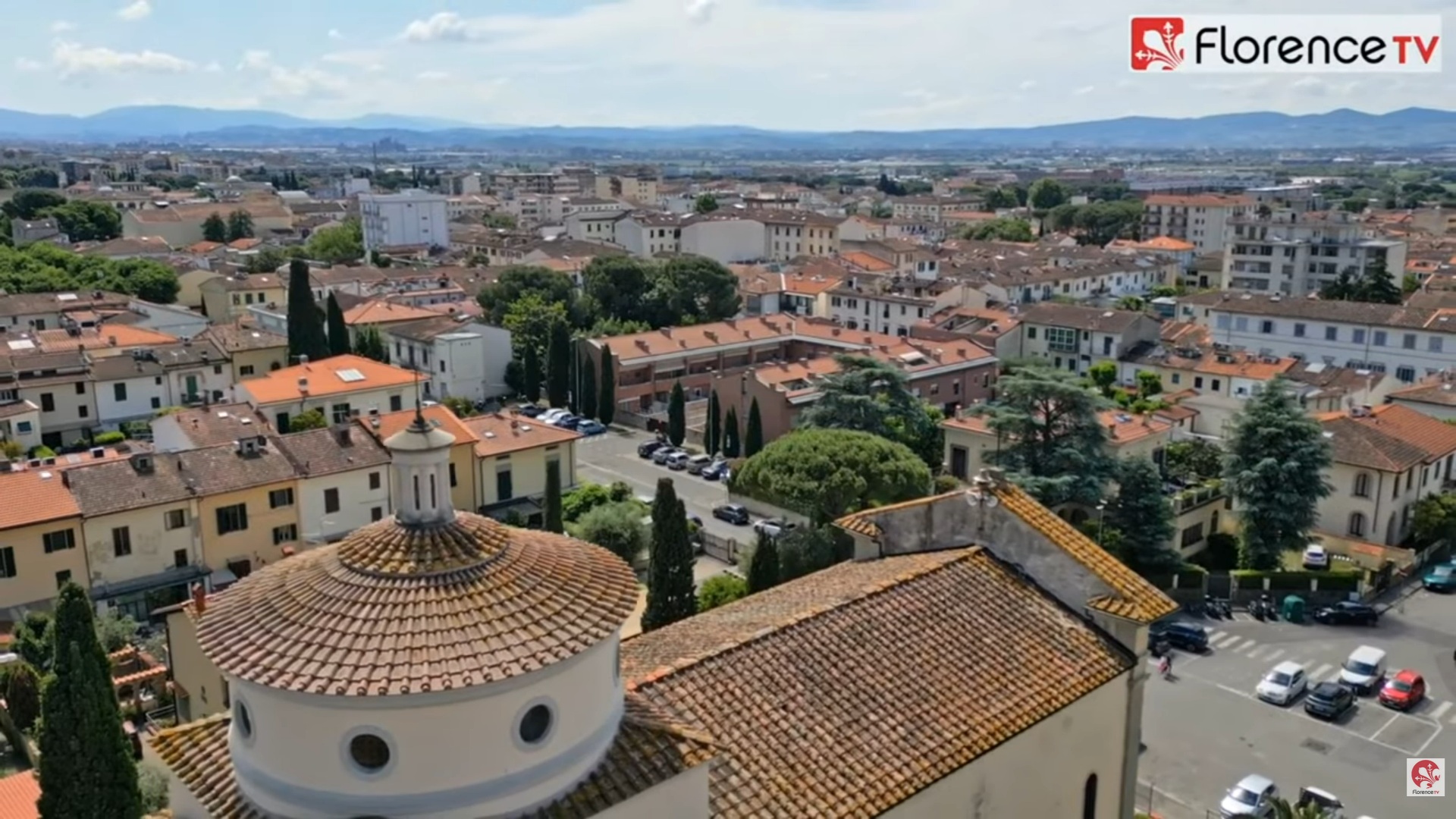 Frame dal video di Florence Tv