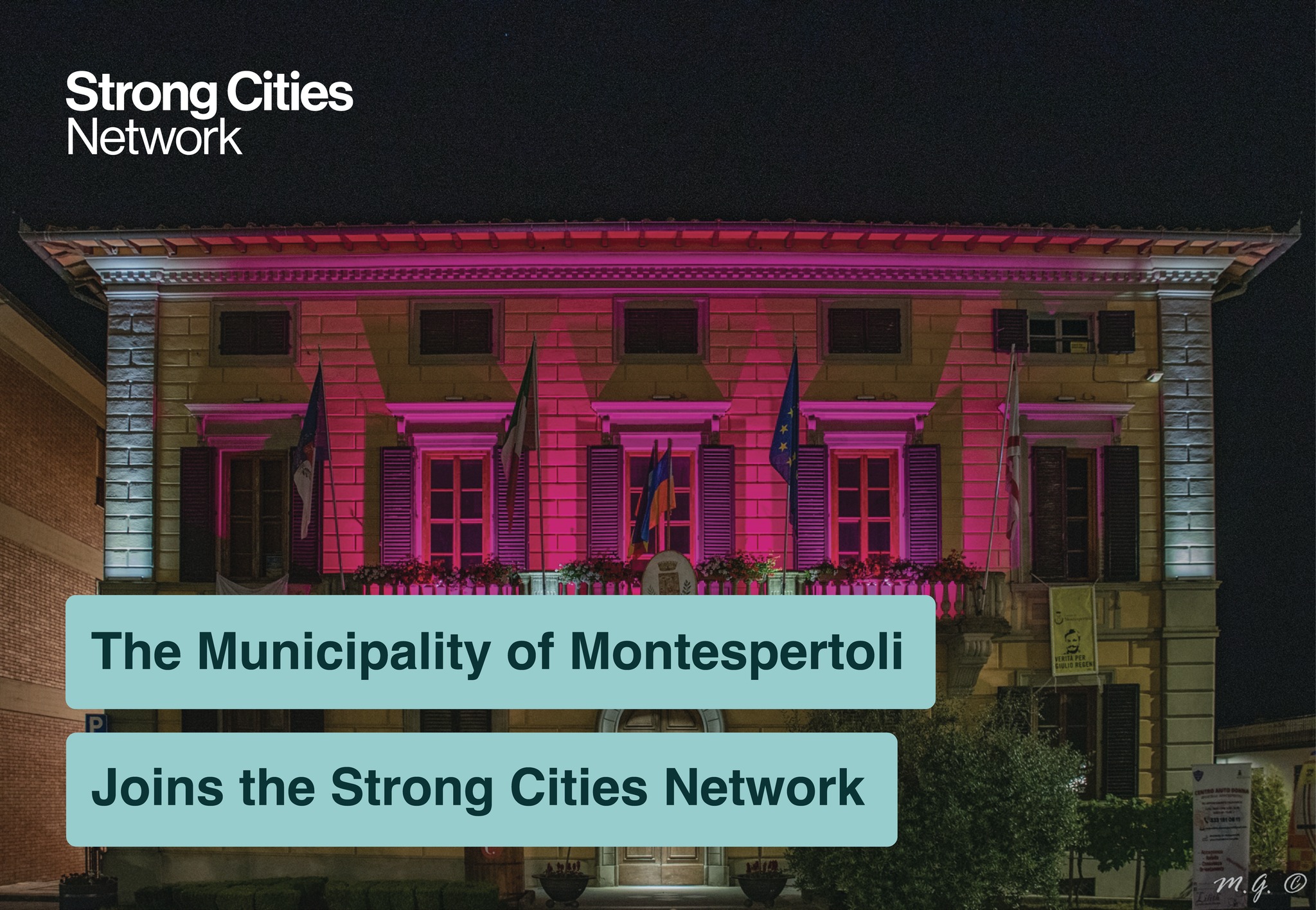 Montespertoli entra nello Strong Cities Network