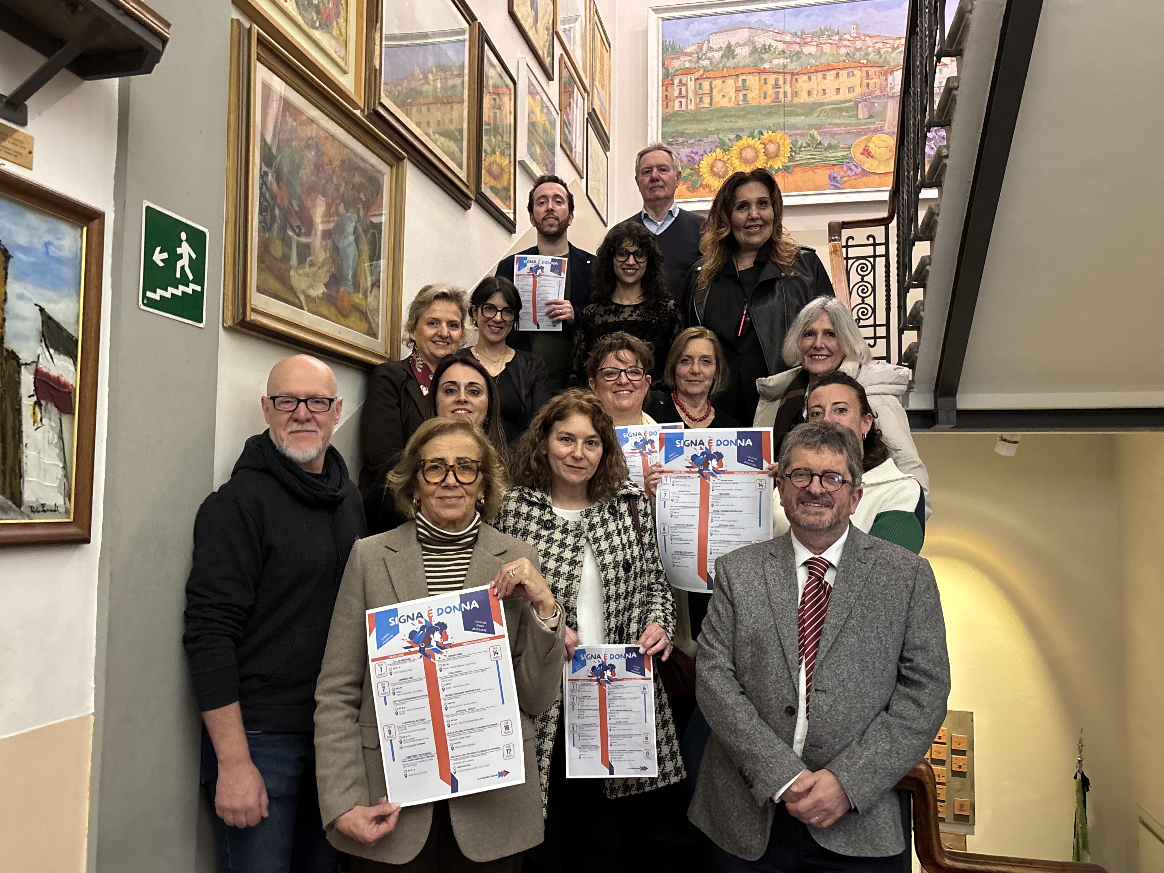 Un momento della presentazione Signa è donna (Fonte foto Comune di Signa)