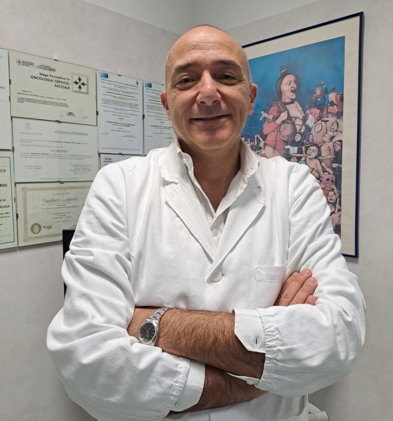 Il dottor Gianluca Leopardi (Fonte foto Ausl Toscana Centro)